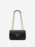 YSL This Saint Laurent Loulou Small Bag (Gold Chain)