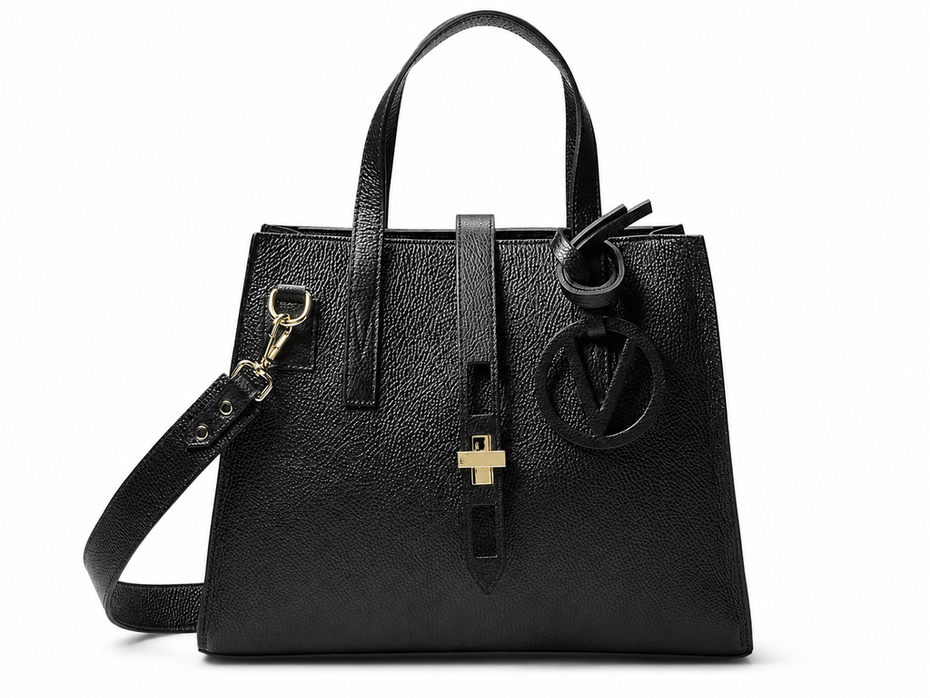 Valentino by Mario Valentino Black Tote Bag