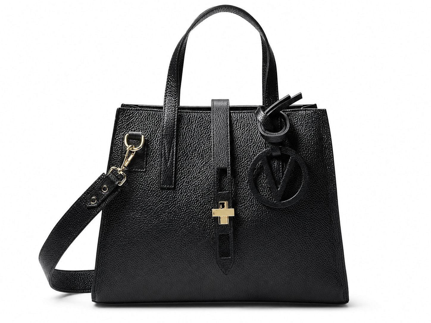 Valentino by Mario Valentino Black Tote Bag