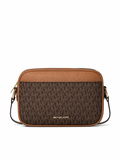 MICHAEL KORS Jet Set Travel Large Signature logo Camera Crossbody Bag