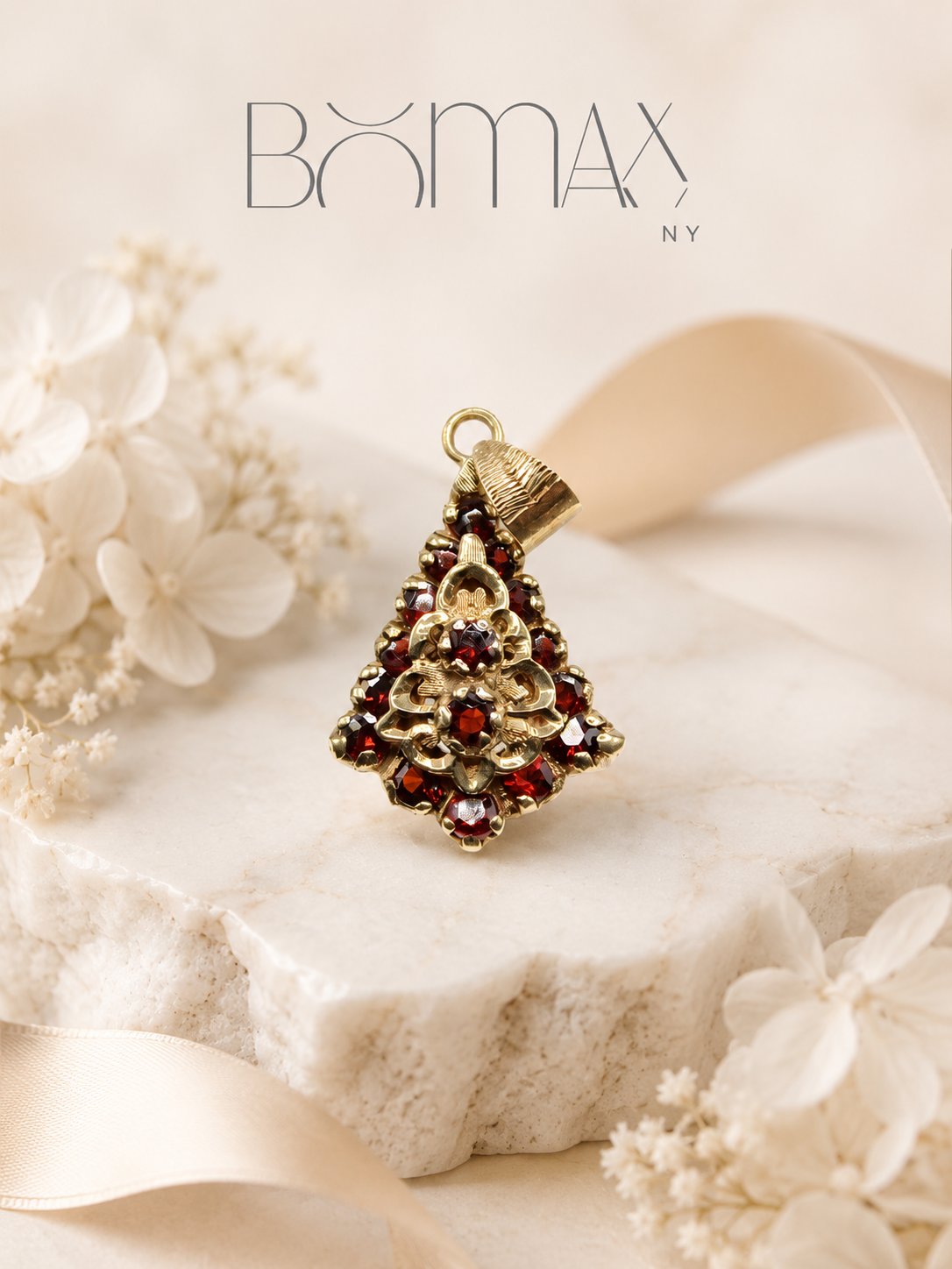 Garnet Heritage Pendant