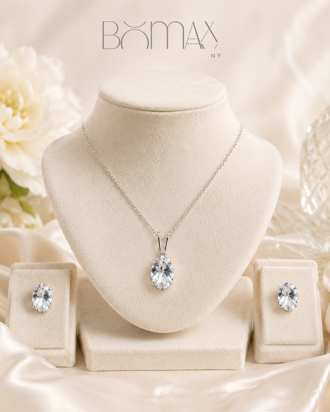 Clear Glow Jewelry Set