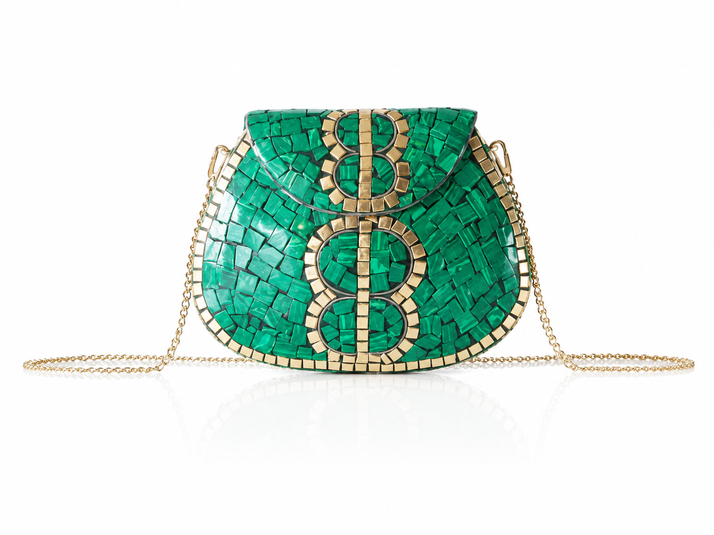Ramla Porte-Moi mosaic clutch bag