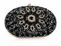 Ramla Glamorous Black Clutch