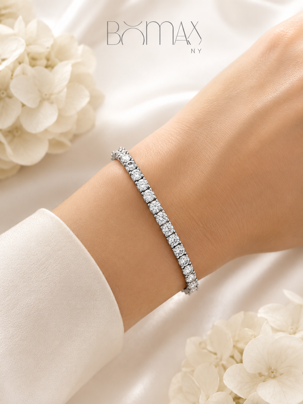 Promise Line Tennis Bracelet