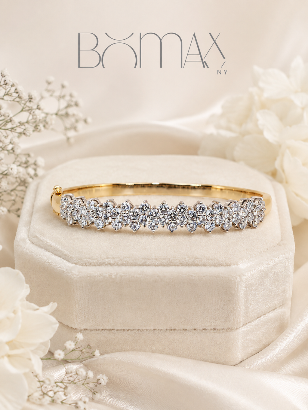 Luminous Crown Bangle