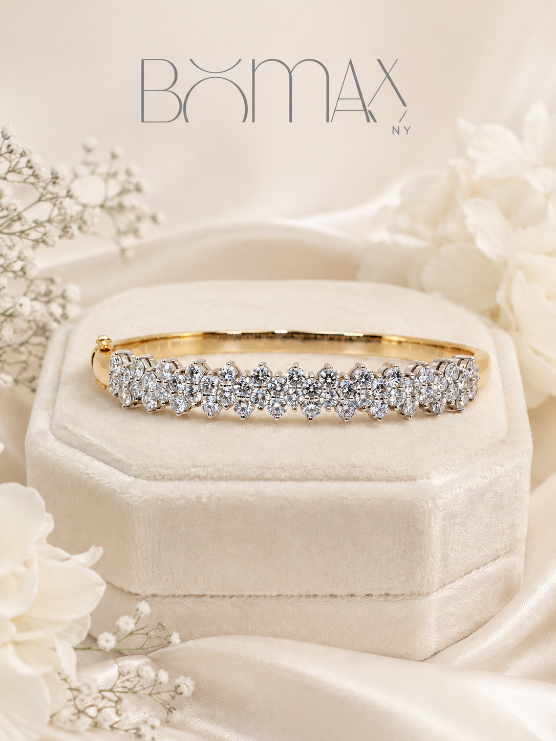 Luminous Crown Bangle