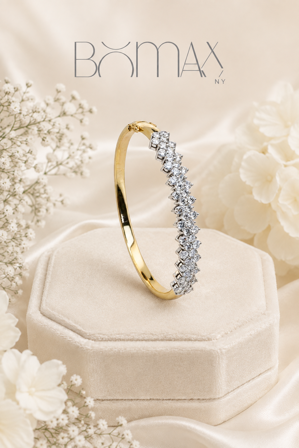 Luminous Crown Bangle