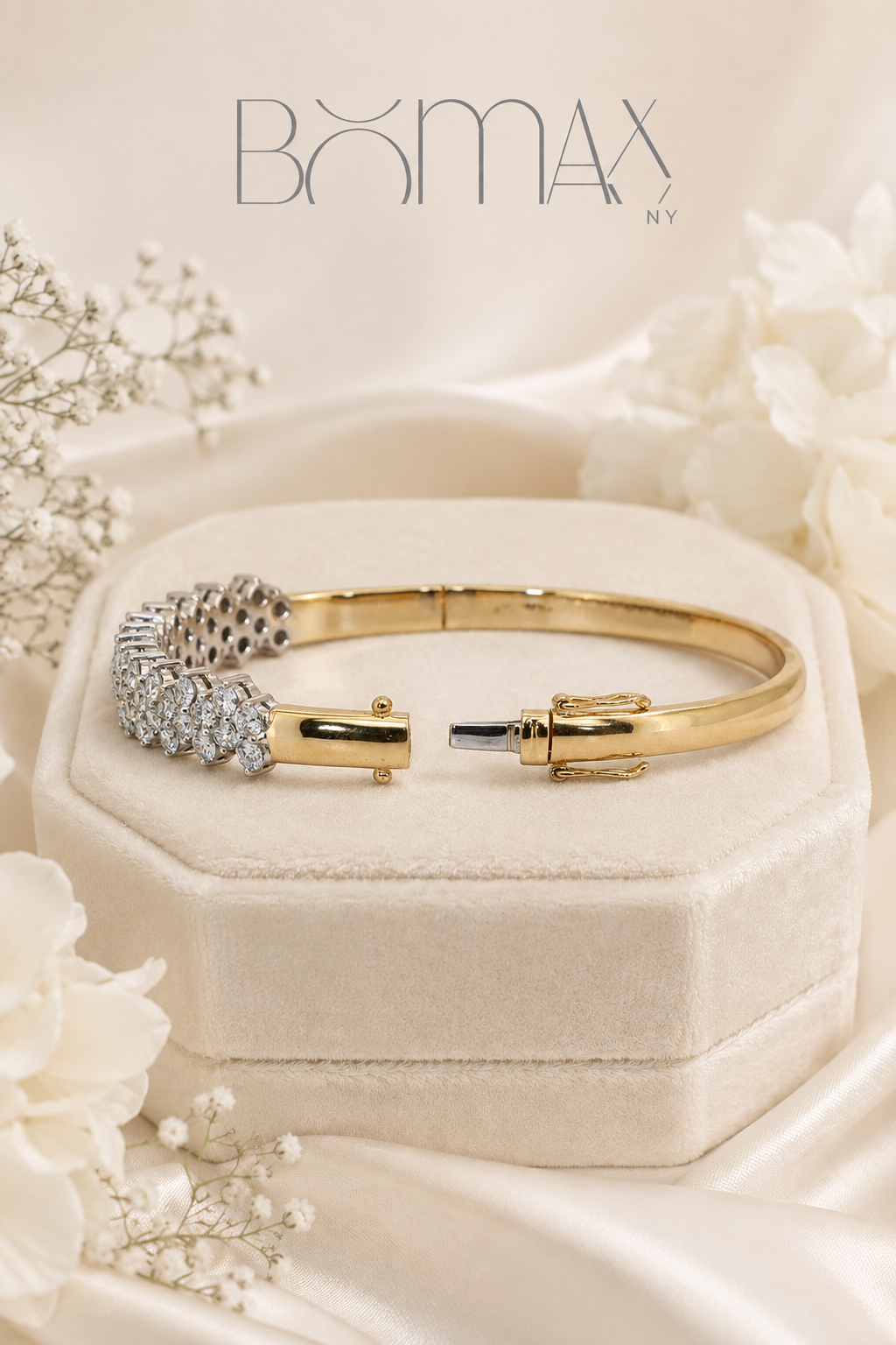 Luminous Crown Bangle