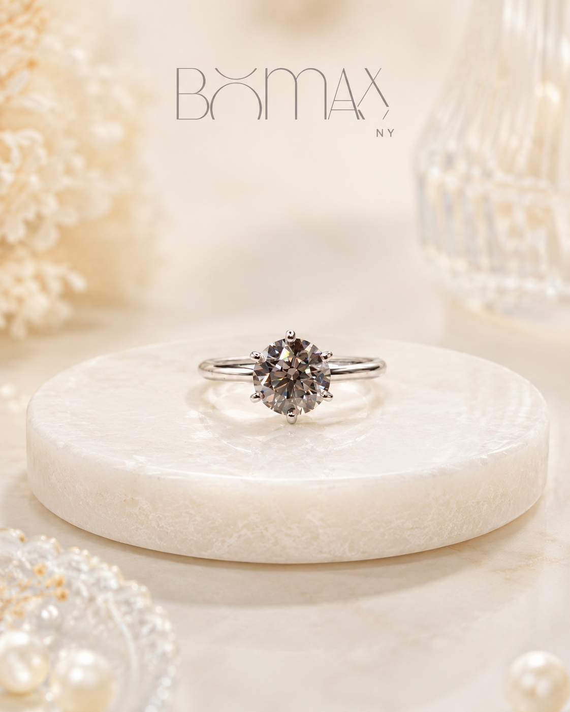 The Elise Solitaire Ring