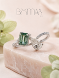 Emerald Radiance Green Diamond Ring