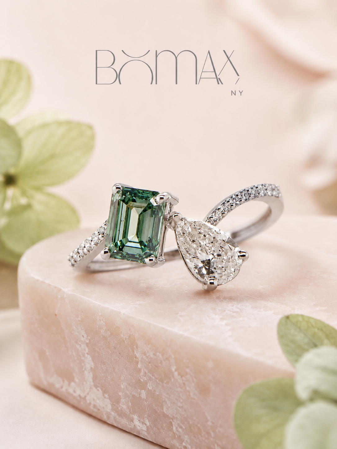 Emerald Radiance Green Diamond Ring