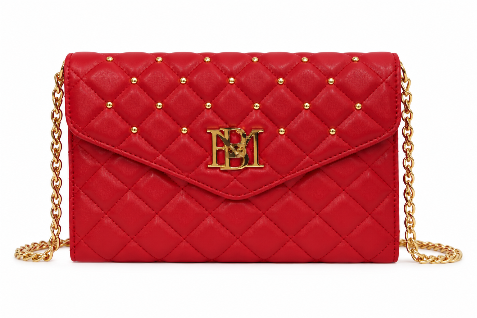 Badgley Mischka Crossbody Bag Diamond Quilt Convertible
