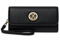 CXL by ChristianChristian Lacroix Black Bali Caviar Small Clutch Wristlet