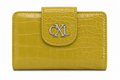 Christian Lacroix CXL Forestis Croco Bifold Wallet Moss Green