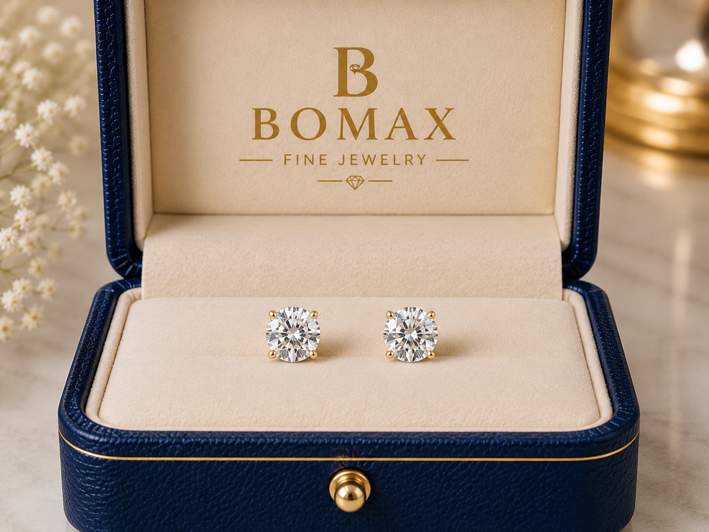 Timeless Diamond Studs