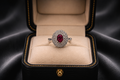 Ruby Majesty Diamond Ring