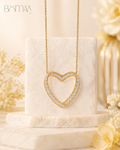 Diamond Heart Pendant Necklace