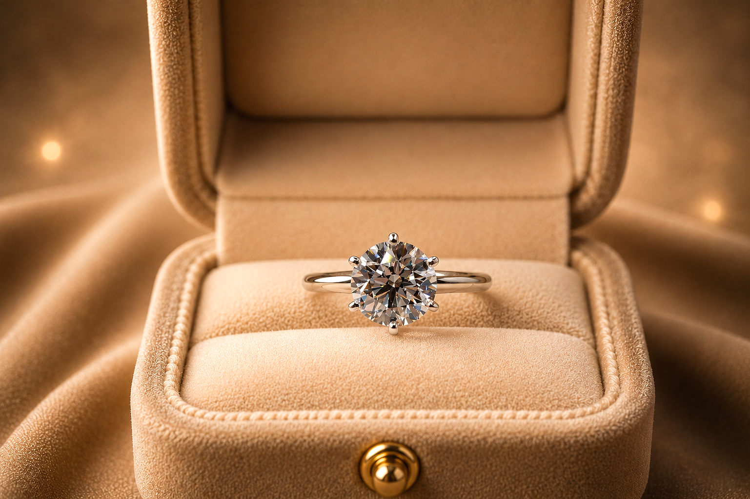 The Elise Solitaire Ring