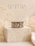 Beautiful Diamond Silver Ring