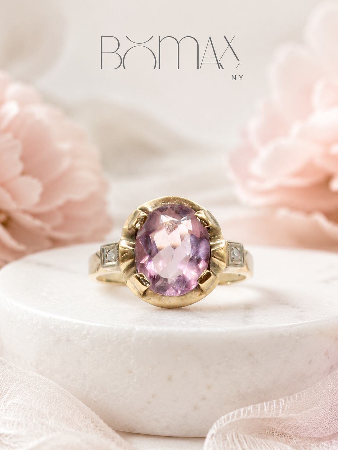 Victorian Lavender Amethyst Ring
