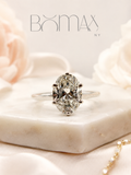 Celeste Oval Solitaire Ring