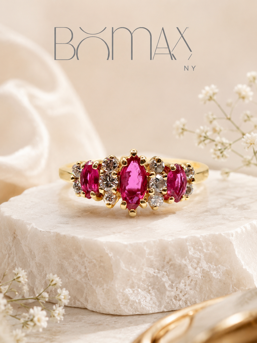 Regency Bloom Statement Ring