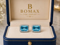 Ocean Radiance Blue Topaz Earrings