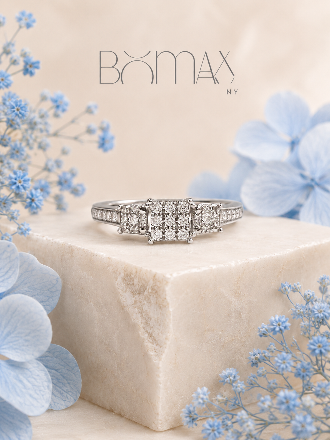 Sterling Silver Multi-Stone Ring