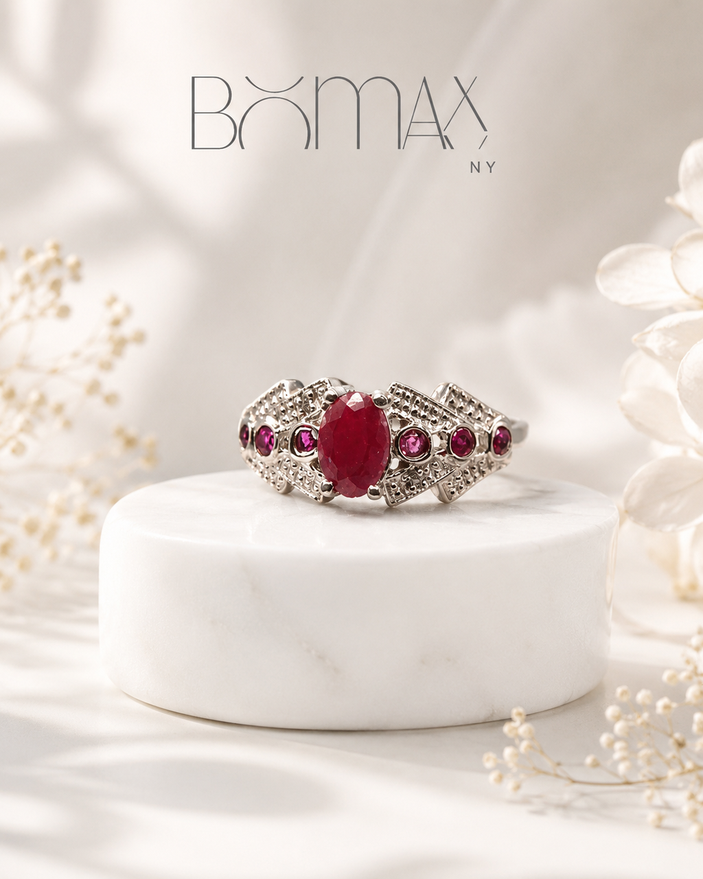 Scarlet Royale Ruby Ring