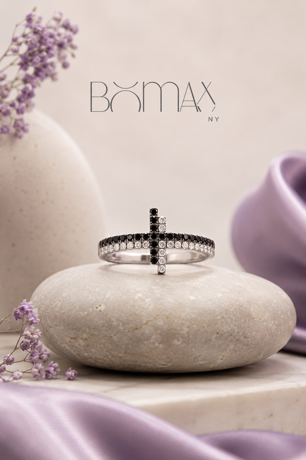 Black & White Diamond Statement Ring