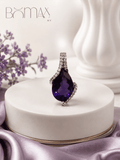 Teardrop Amethyst Pendant