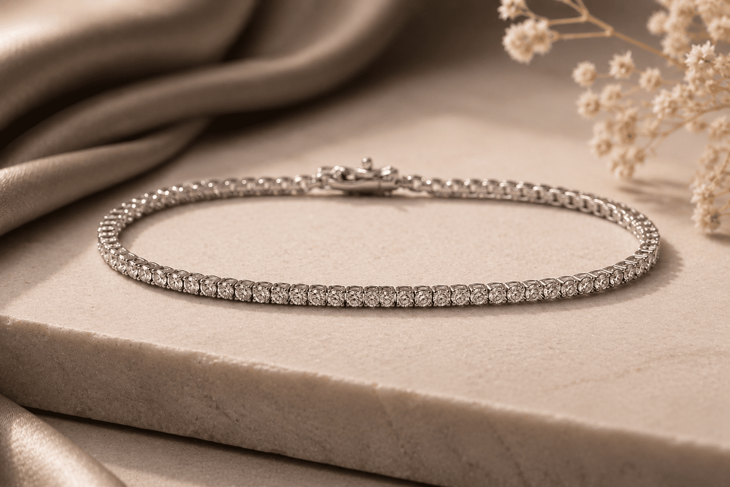 Classic Sparkle Tennis Bracelet