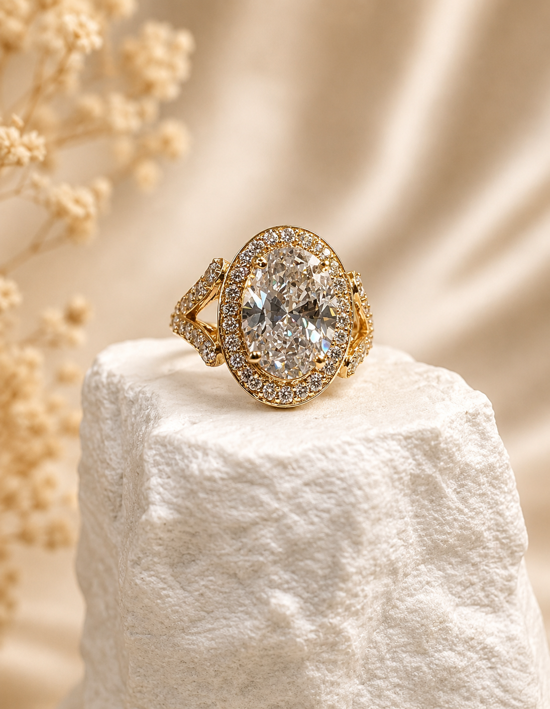Crystal Grandeur Ring