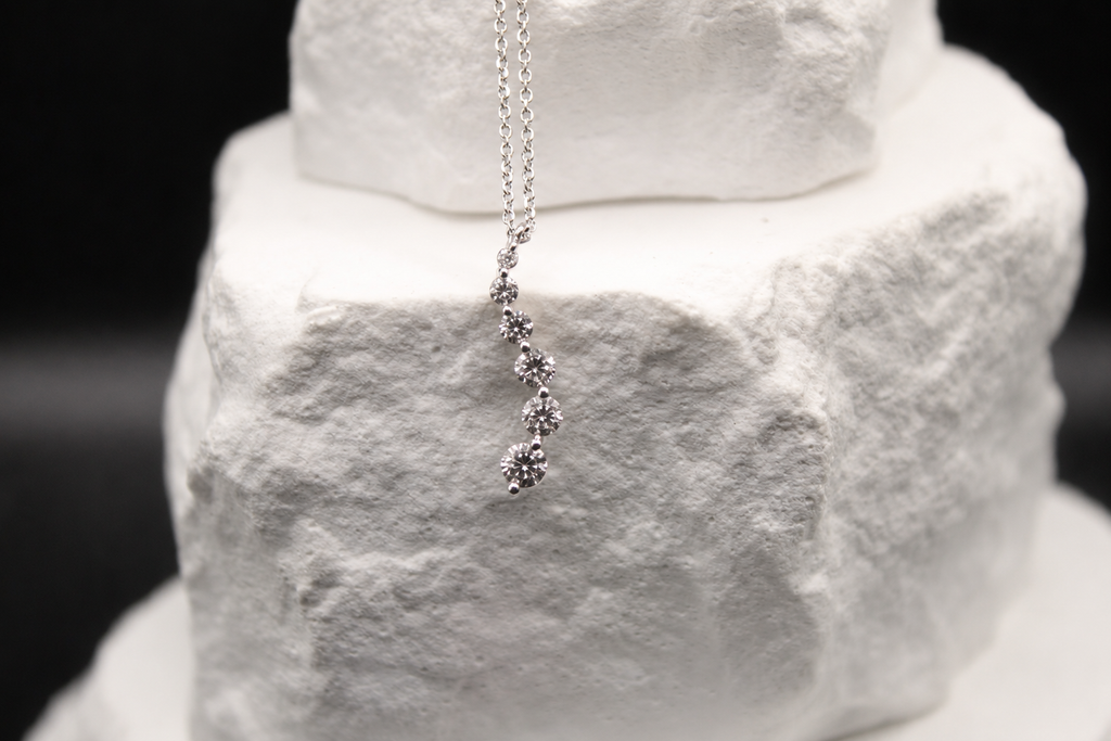Diamond Cascade Pendant