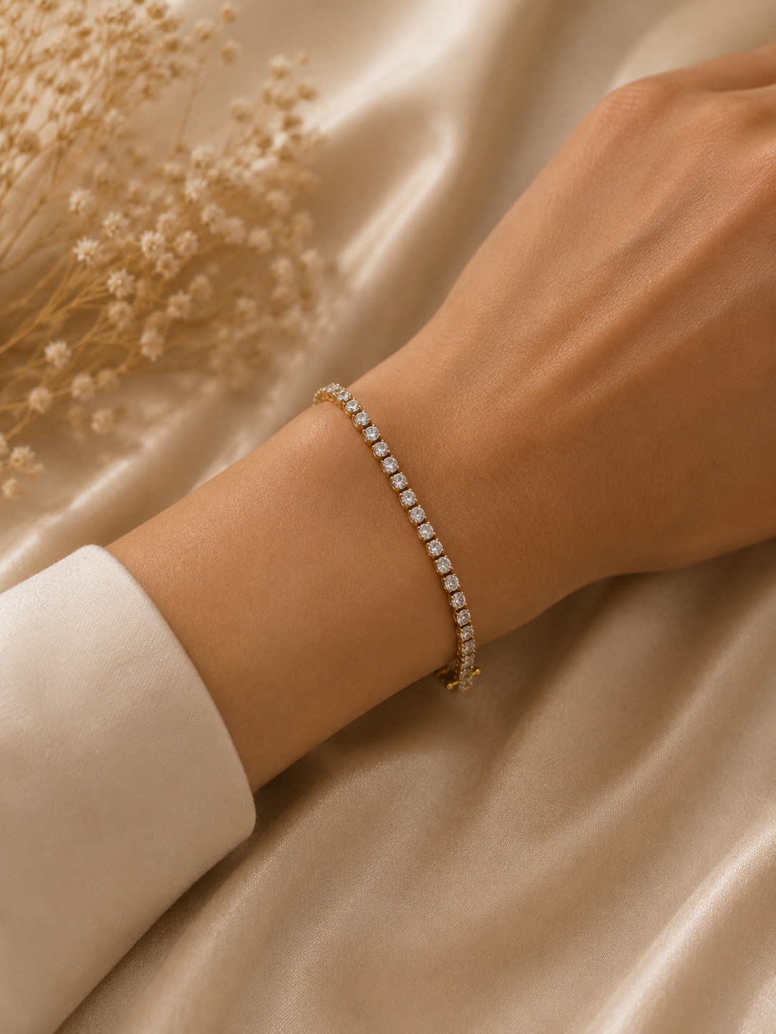 Celeste Tennis Bracelet
