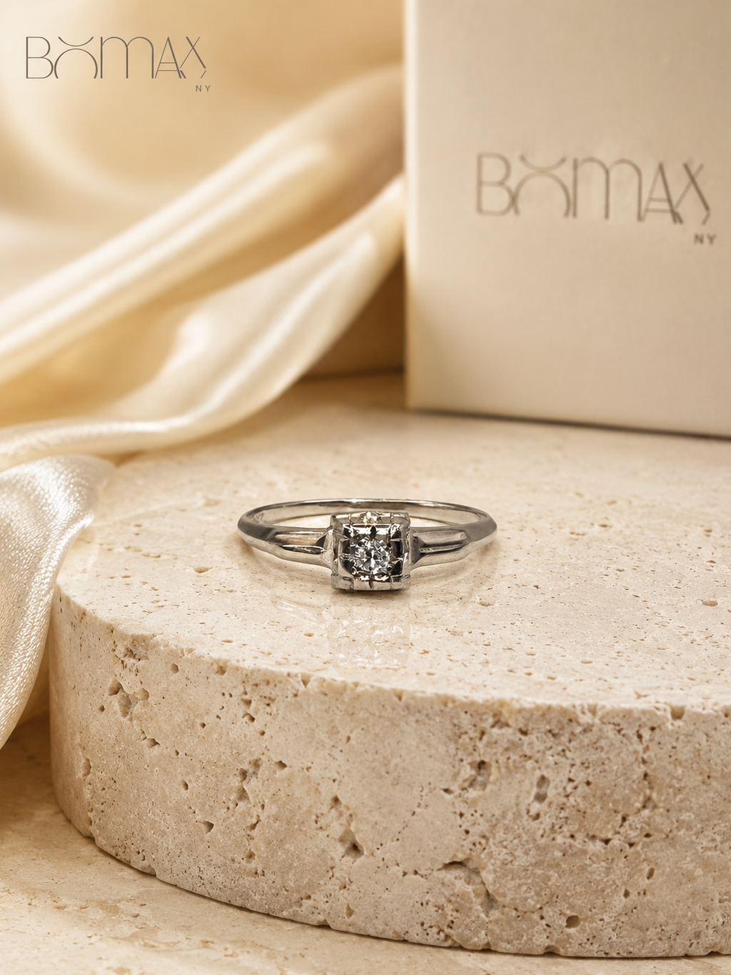 Silver Ember Ring