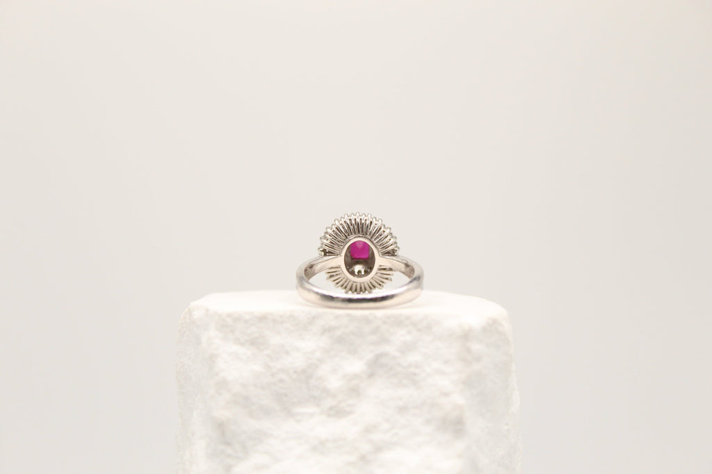 Ruby Majesty Diamond Ring