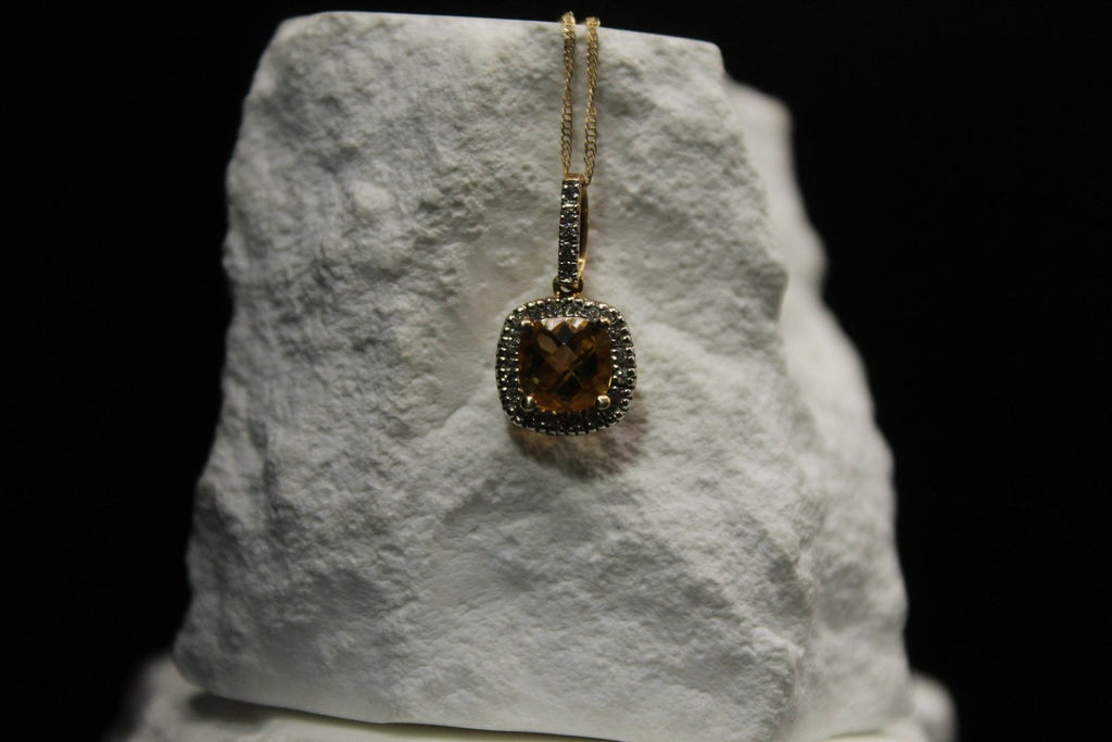 Sunbeam Diamond Necklace