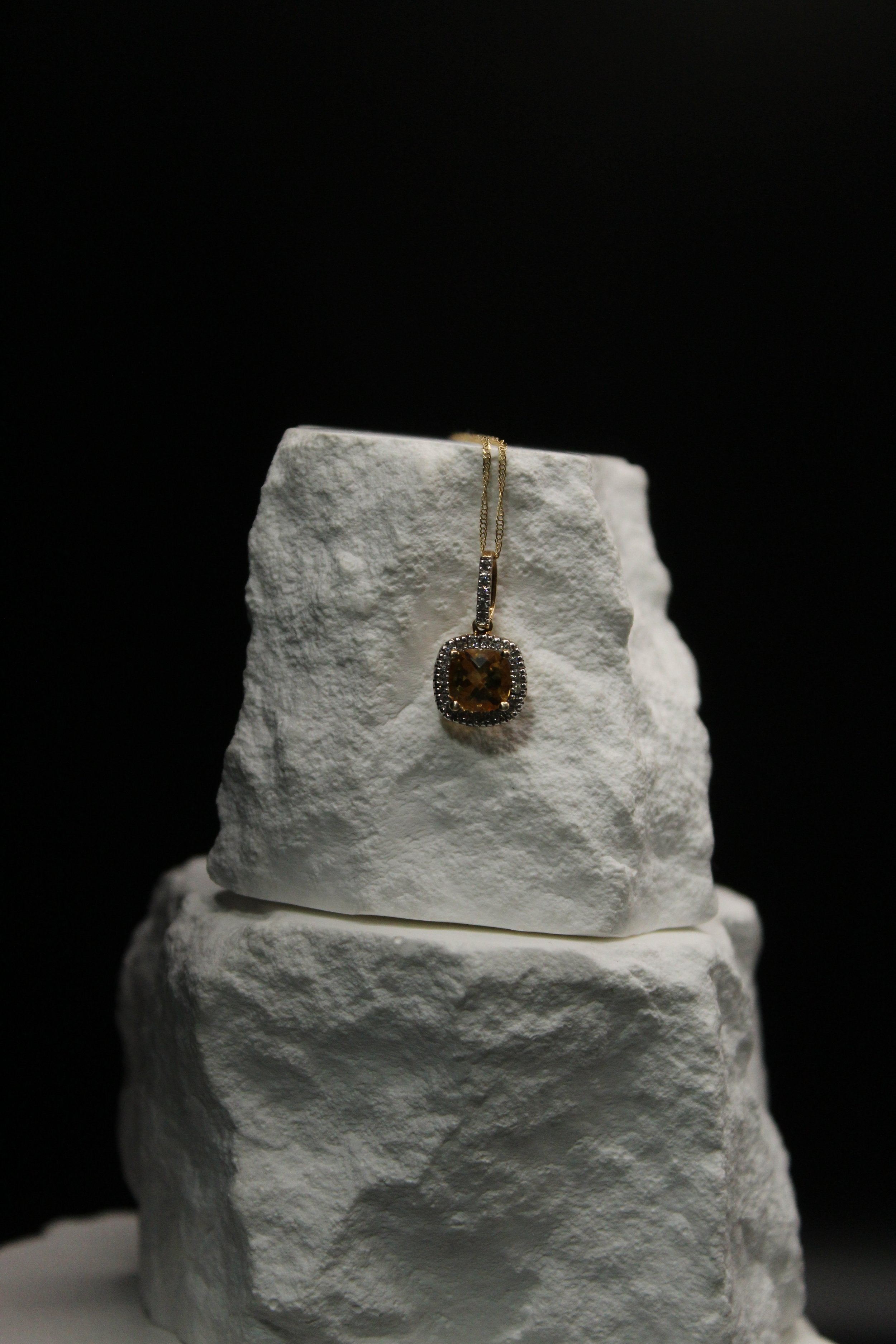 Sunbeam Diamond Necklace