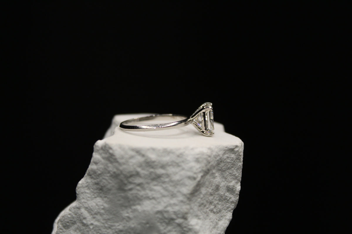 Platinum Princess Diamond Ring