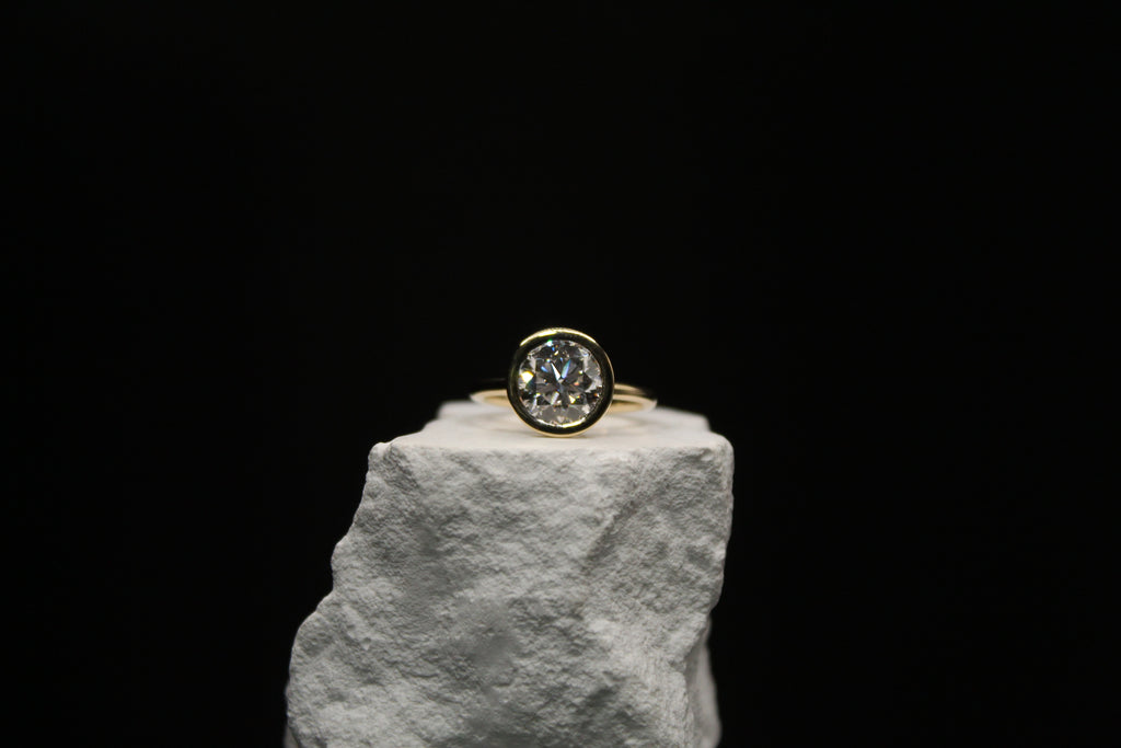 Aurora Solitaire Lab Diamond Ring