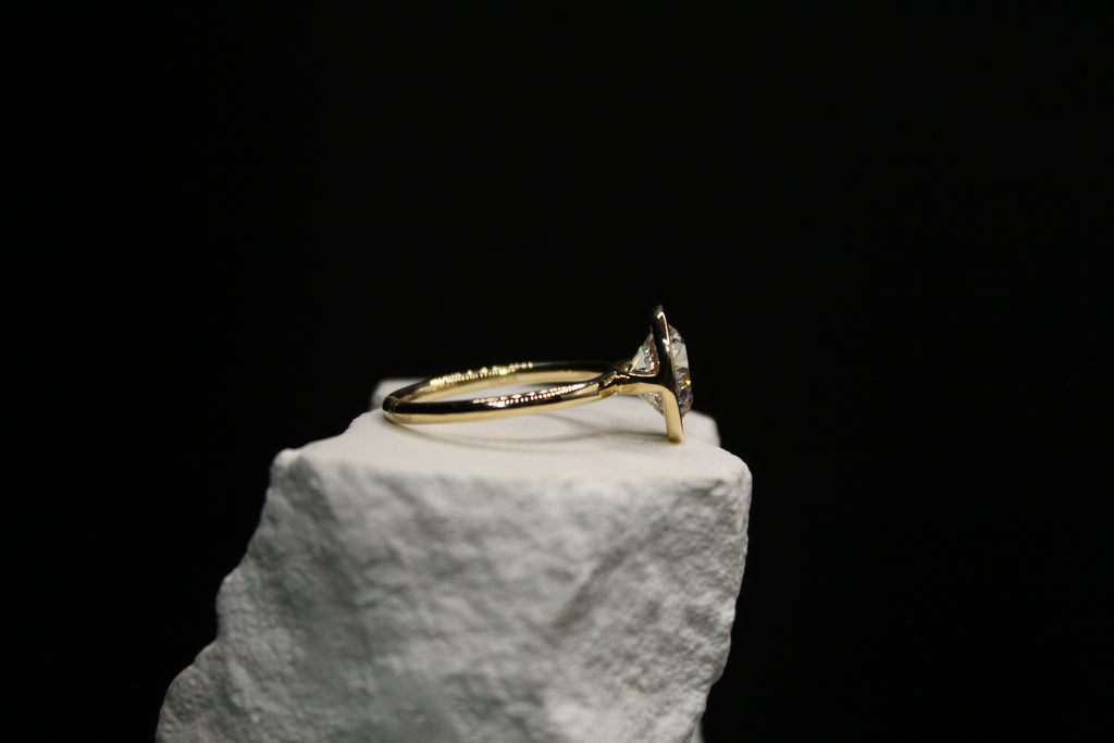 Aurora Solitaire Lab Diamond Ring