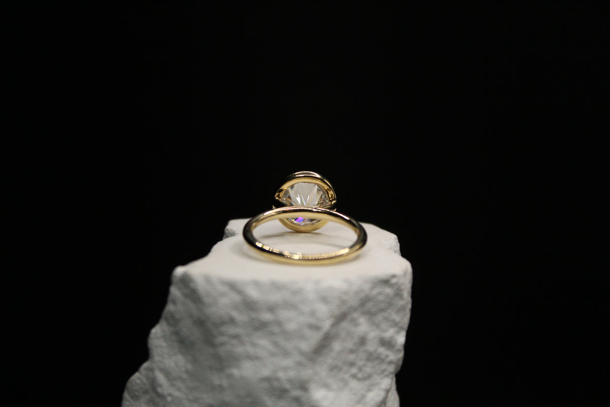 Aurora Solitaire Lab Diamond Ring
