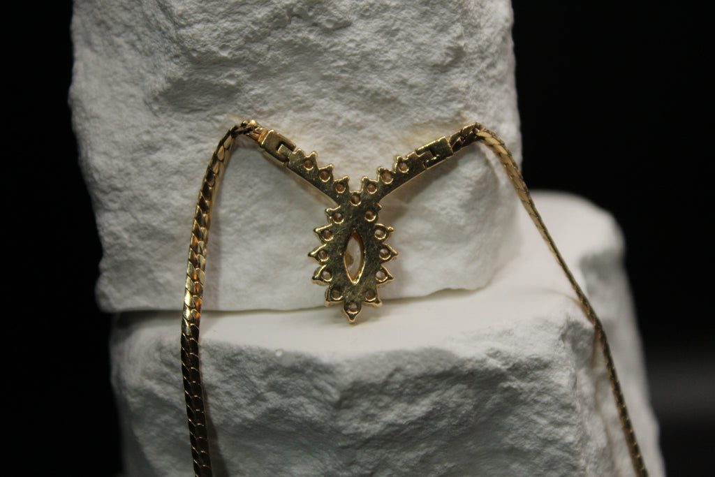 Vintage Diamond Statement Pendant