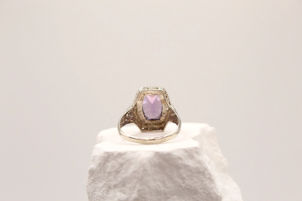 Vintage Lavender Heirloom Ring