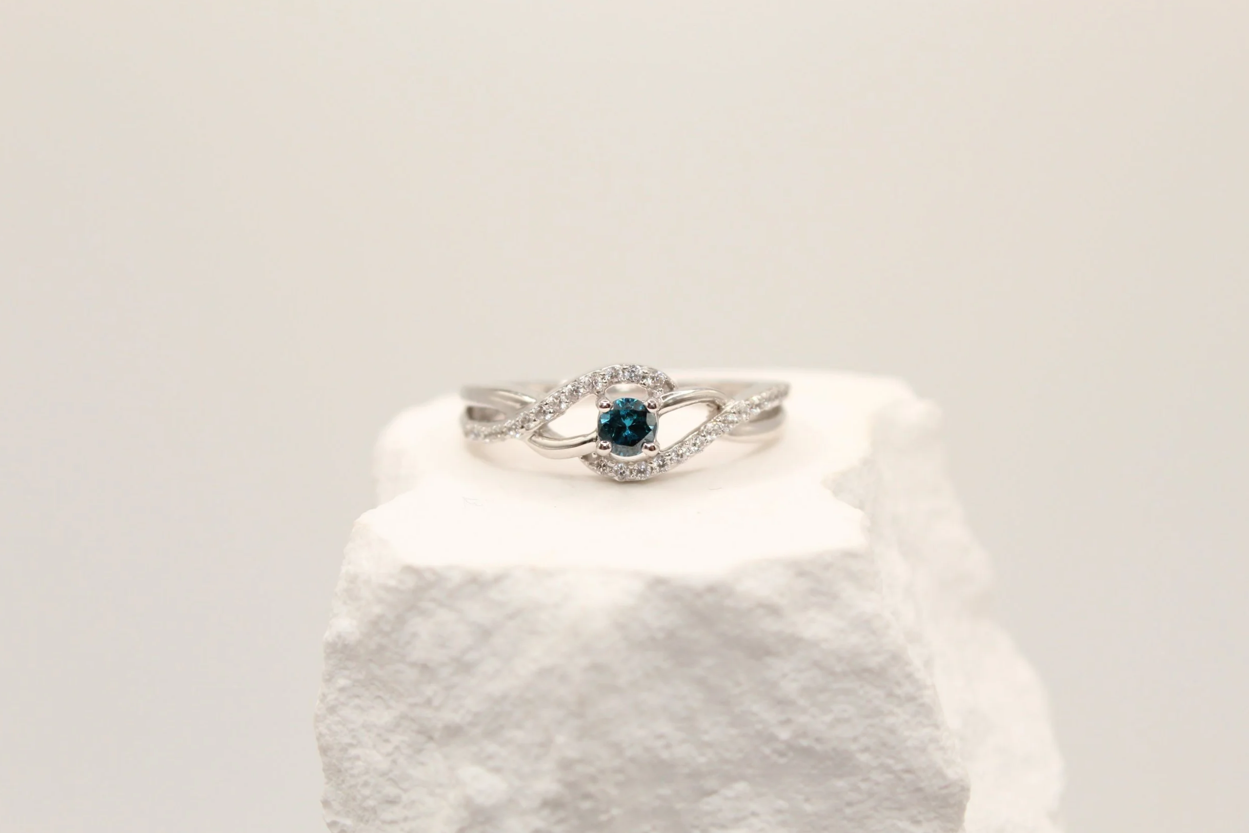 Azure Infinity Ring