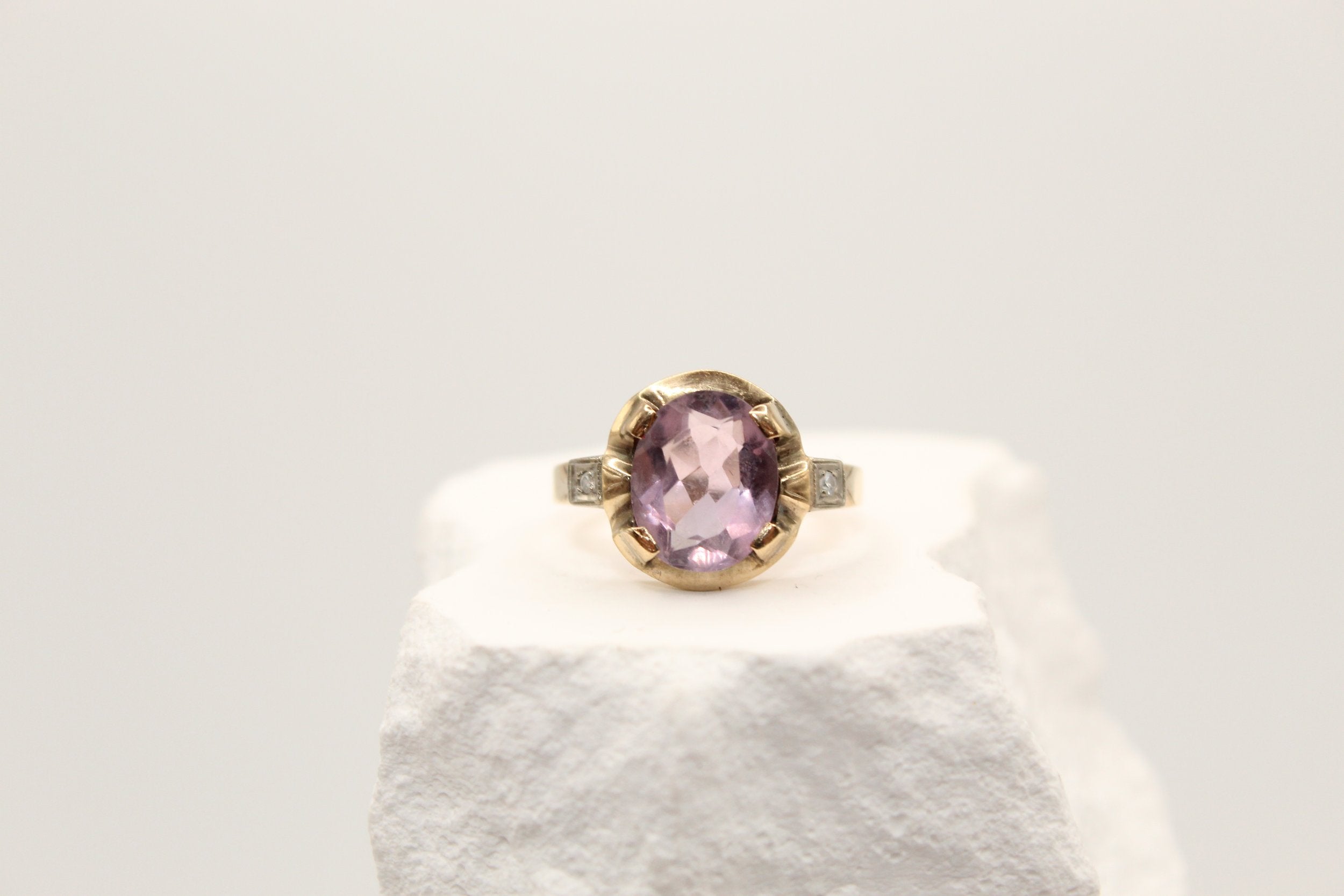 Victorian Lavender Amethyst Ring