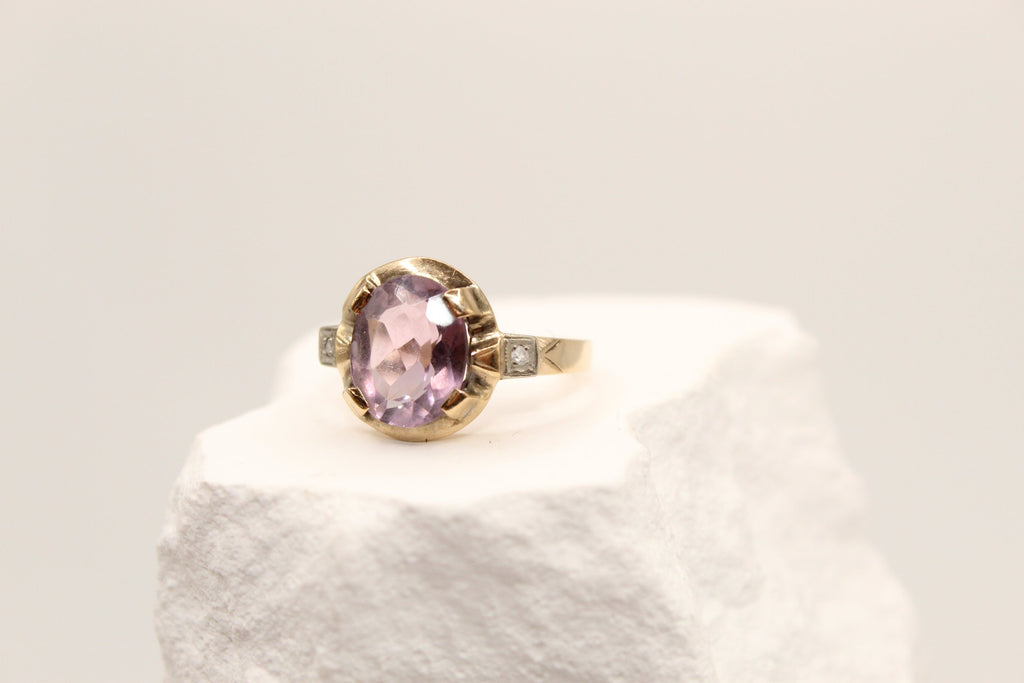 Victorian Lavender Amethyst Ring