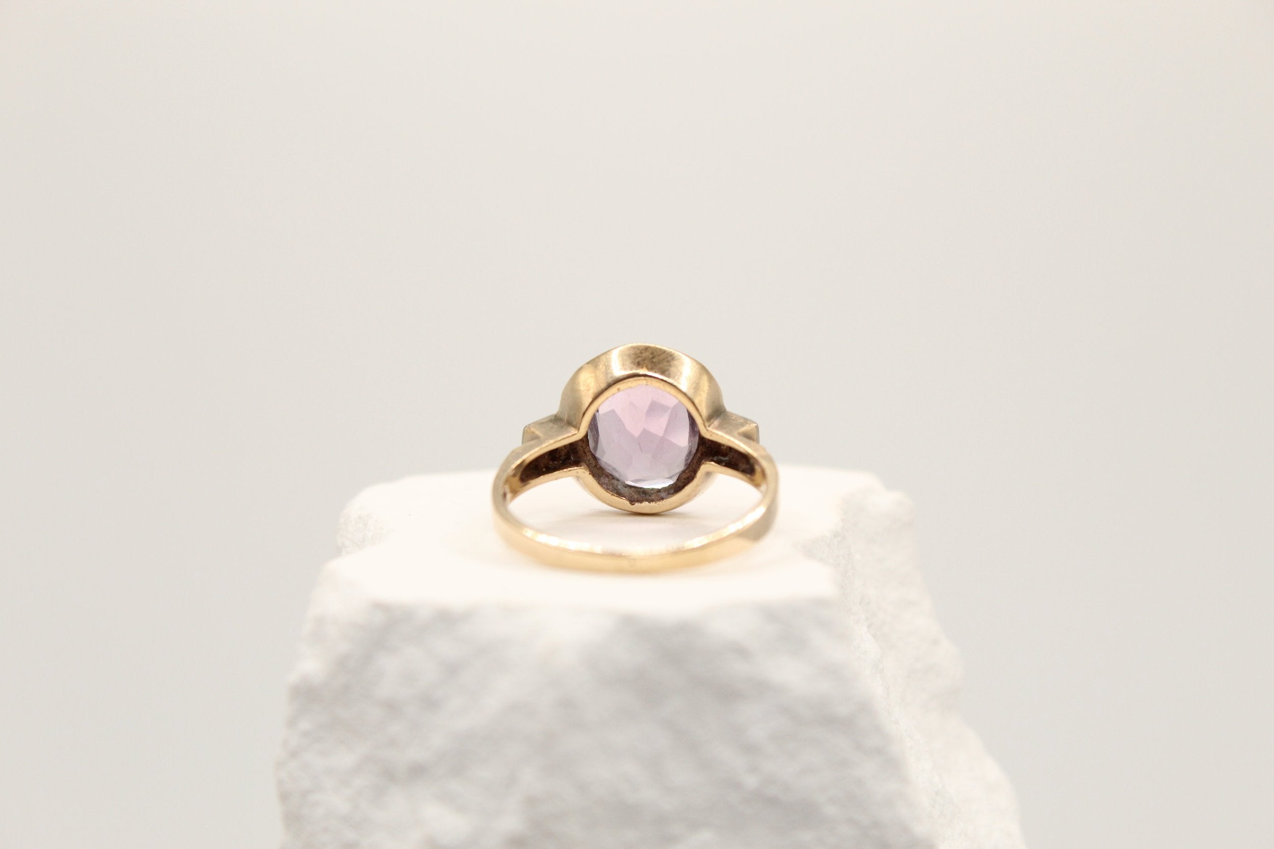 Victorian Lavender Amethyst Ring